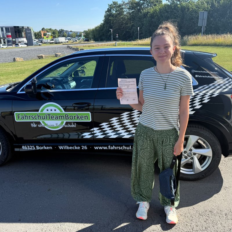 Ronja – Führerscheinklasse B, 03.07.2026
