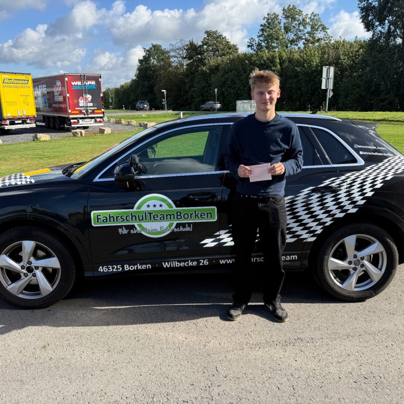 Finn – Führerscheinklasse B, 18.09.2026